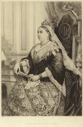 Portrait de la reine Victoria